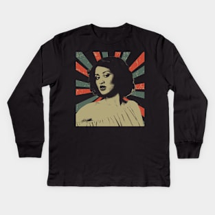 Hyman Phyllis || Vintage Art Design || Exclusive Art Kids Long Sleeve T-Shirt